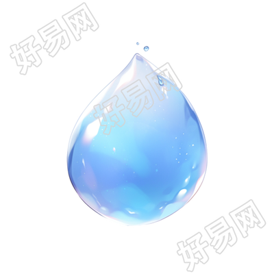 水滴可商用插画素材