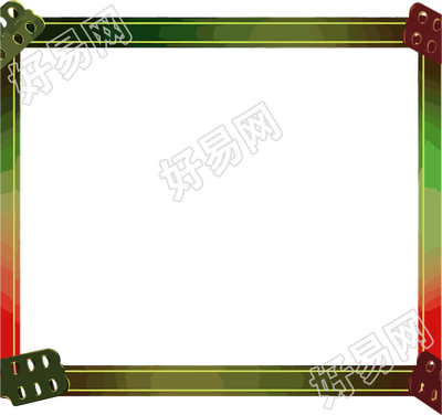 电影胶片边框PNG元素