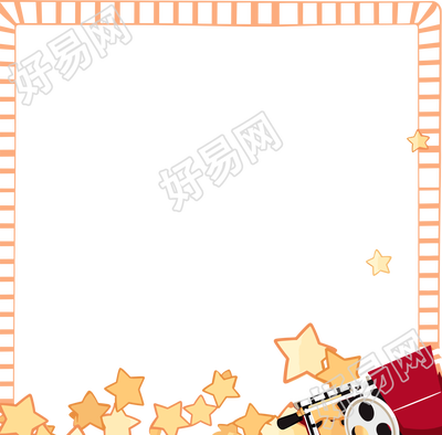 电影胶片边框透明背景高清素材