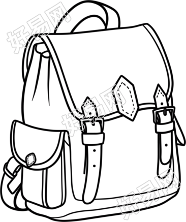 书包简笔画