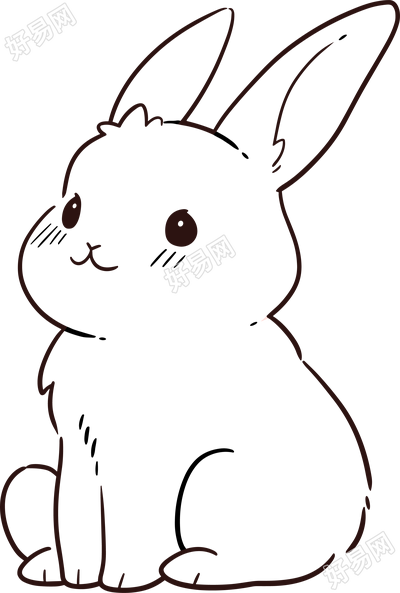 兔子简笔画