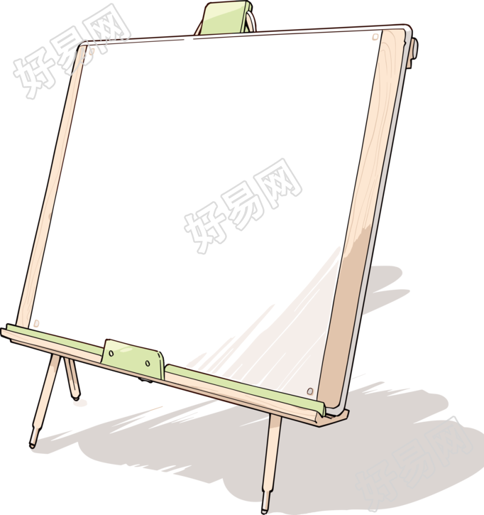 白板高清插图