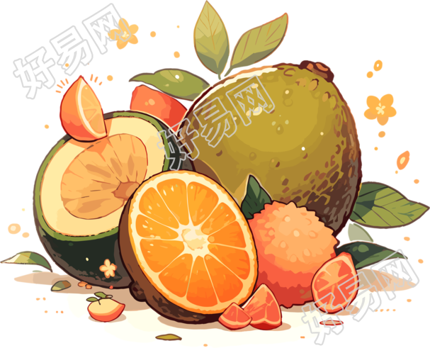 水果装饰PNG素材