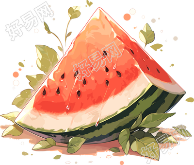 卡通西瓜创意设计素材