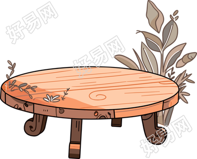 桌子透明背景素材