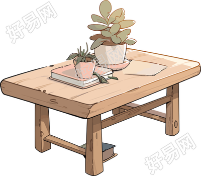 桌子商业设计元素