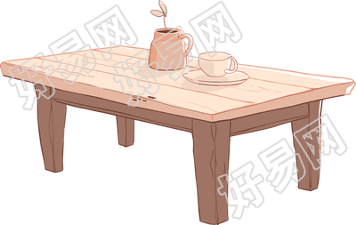 桌子高清插图素材