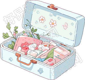 药箱图形设计元素