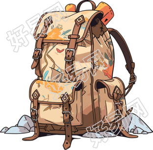 书包卡通高清图形素材