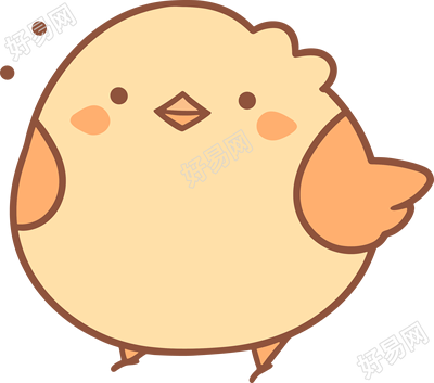 彩色小鸟图形设计元素