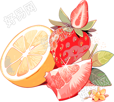 水果装饰创意设计元素