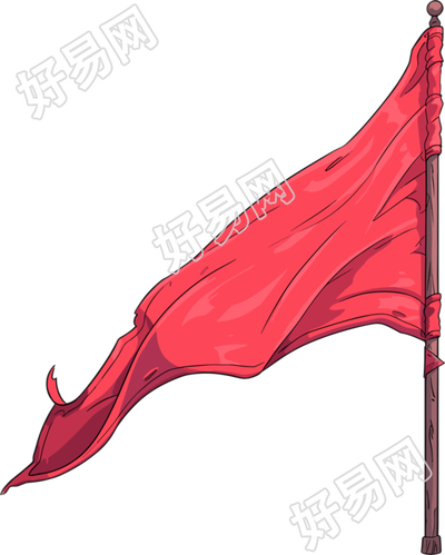 红旗商用图形设计元素