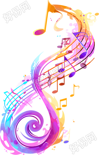 音乐节概念徽章商业设计插图