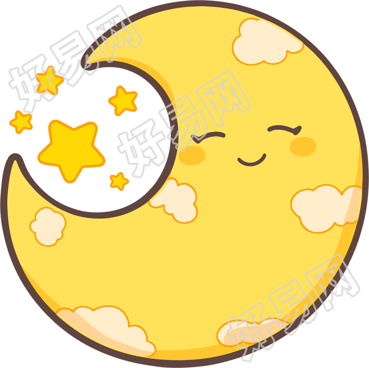 月亮高清创意设计元素