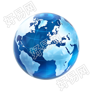 3D地球透明玻璃质感素材