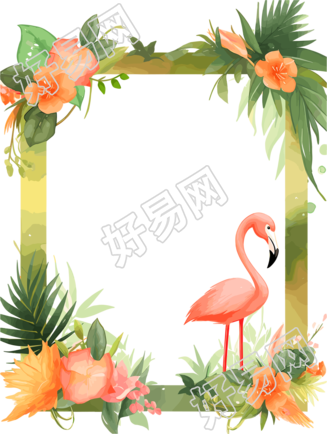 绿色边框高清质量插图