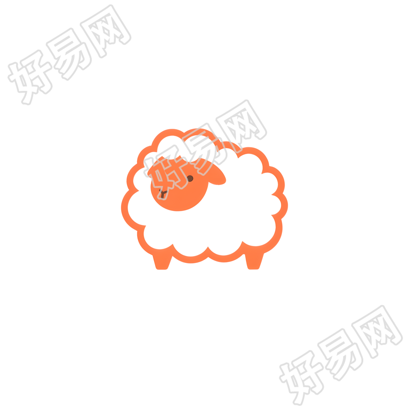 羊logo创意设计元素