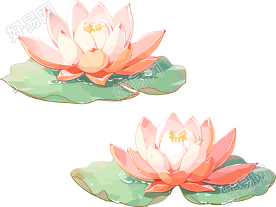 莲花可商用设计素材