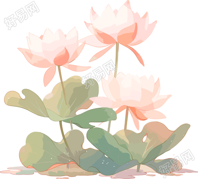 莲花儿童艺术素材