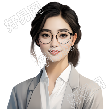 人像老师高清图形设计元素