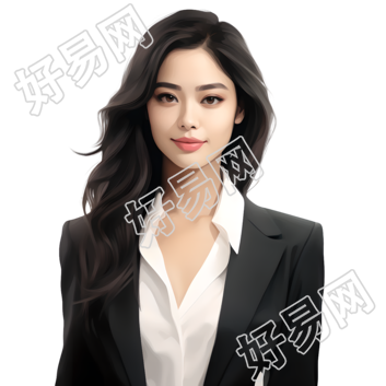 人像老师写实插画