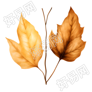 树叶可商用图形素材