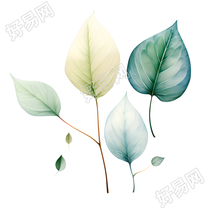 树叶高清插图素材