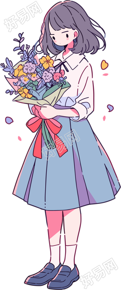 教师节卡通女老师商用素材