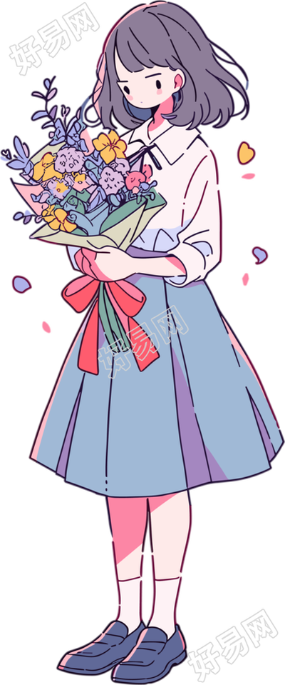 教师节卡通女老师商用素材
