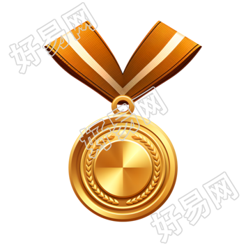 奖牌透明背景高清插图
