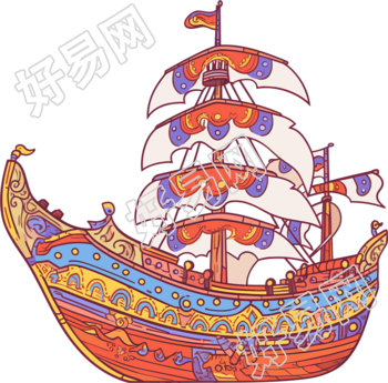 帆船商用设计素材