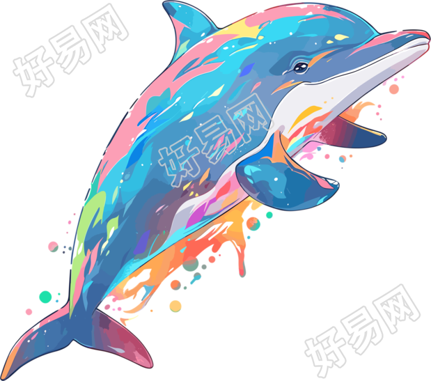 海豚图画素材