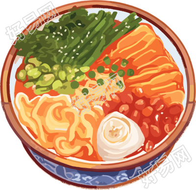 螺蛳粉美食图形素材