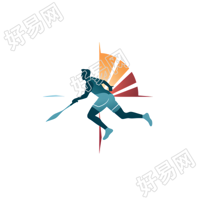 羽毛球图标插图元素
