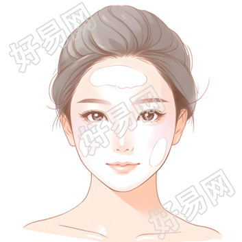 女性护肤可商用素材