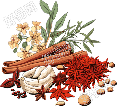中草药PNG图形素材