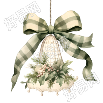 复古圣诞装饰元素