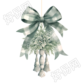 复古圣诞装饰高清图形素材