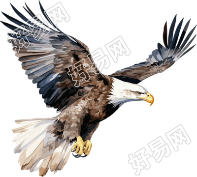 老鹰创意设计元素
