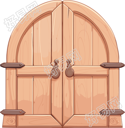 实木大门创意设计元素