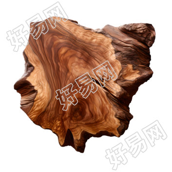 胡桃木插图设计元素