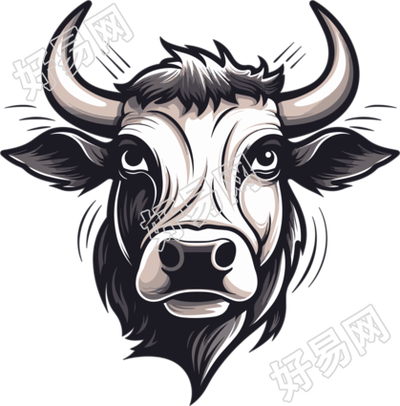 卡通牛商用设计素材