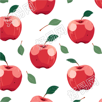 苹果装饰透明背景插画