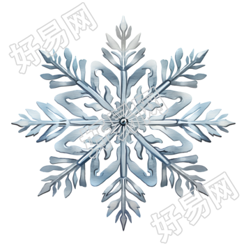 雪花创意设计元素