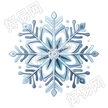 雪花创意设计元素