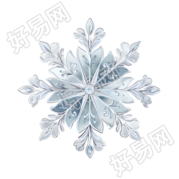 雪花商业插图