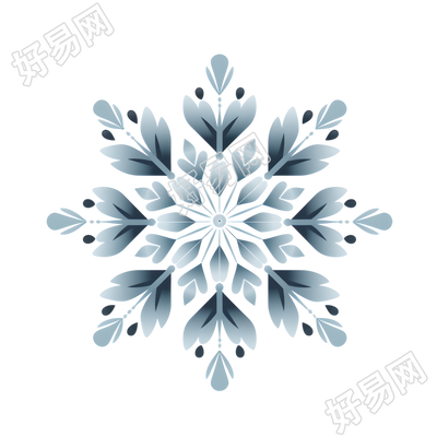 雪花灰调柔和插图