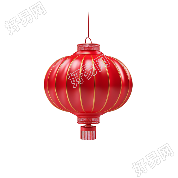 3D红灯笼高清质量素材