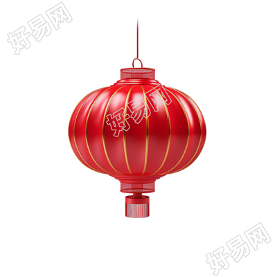 3D红灯笼高清质量素材