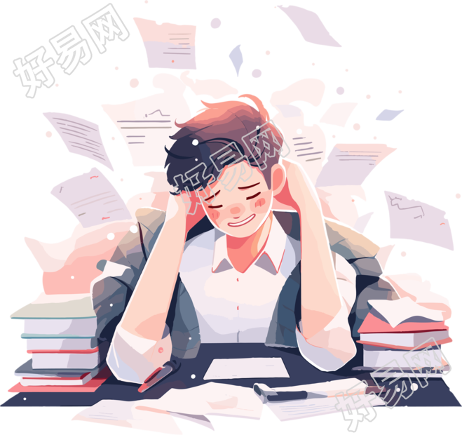 快乐学习高清质量插图